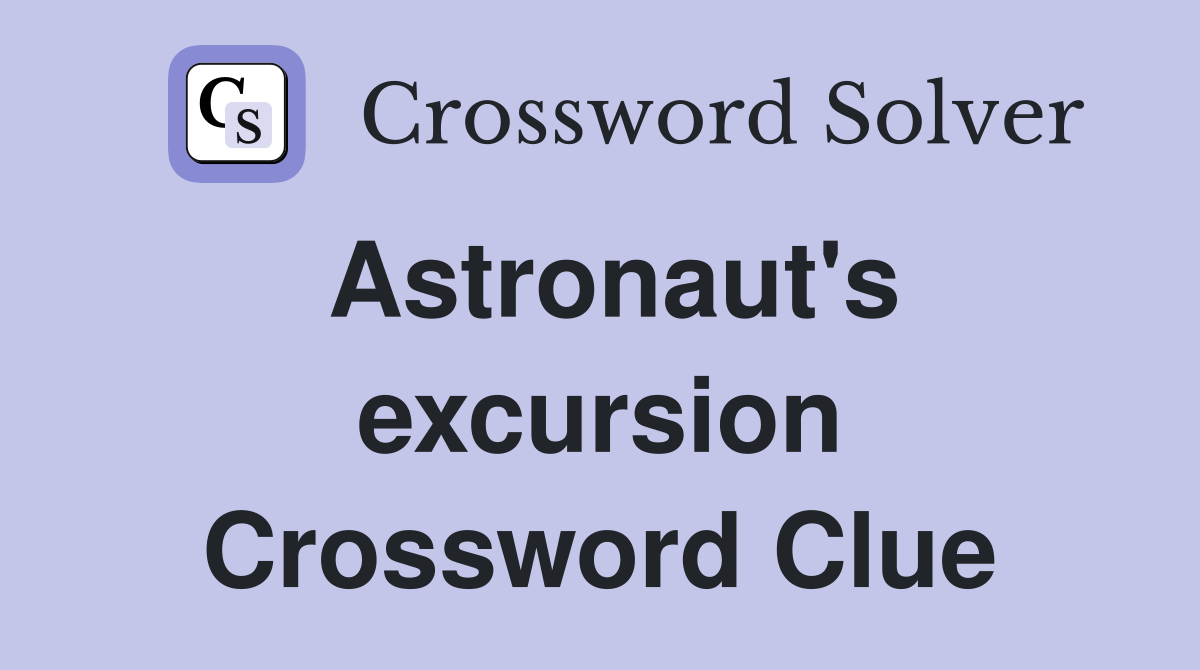 excursion crossword clue